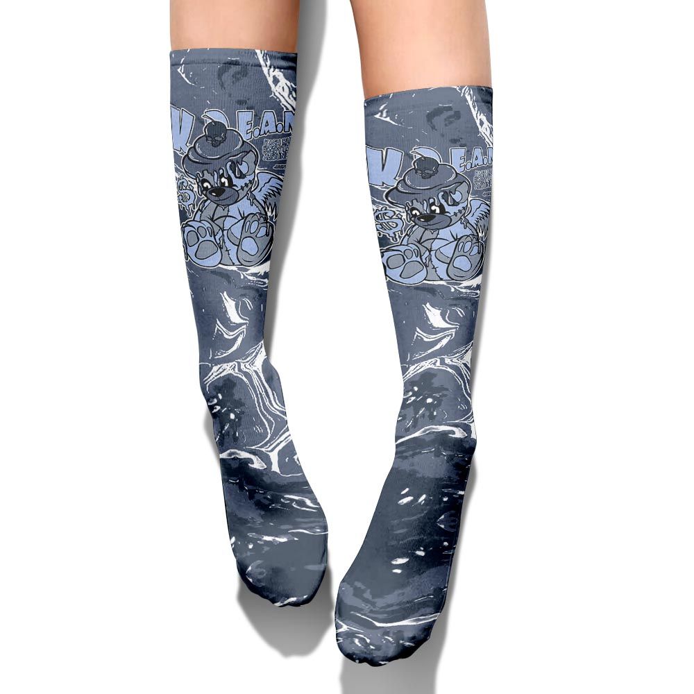 Sock To Match Low Diffused Blue 11s - Loot Bear Liquid