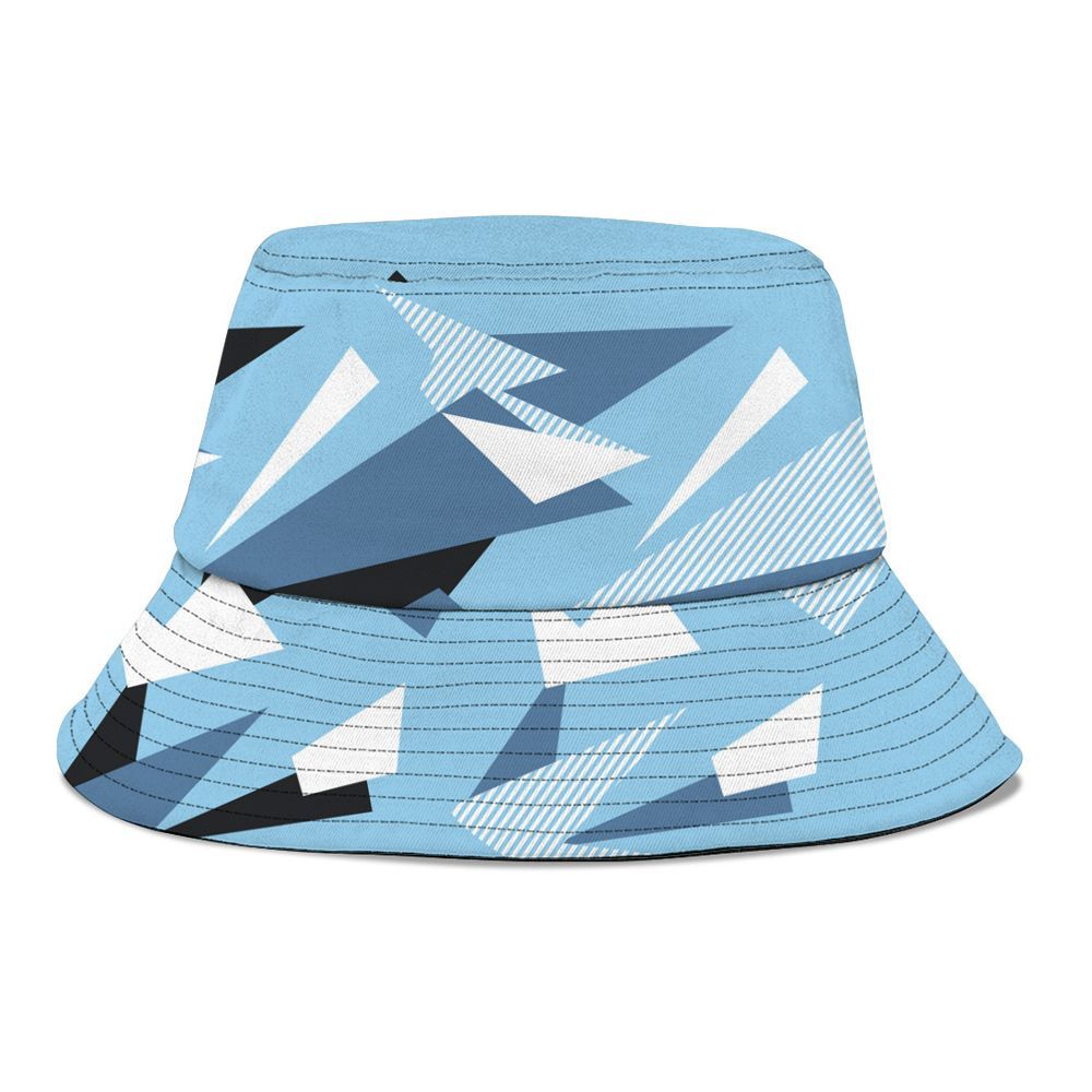 Bucket Hat To Match Legend Blue 11s - Geometric Abstract Graphic