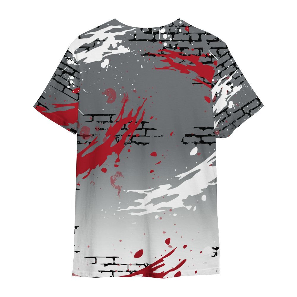 Shirt To Match Retro Fire Red 9s - Values Of Loyalty Drip All Over Print