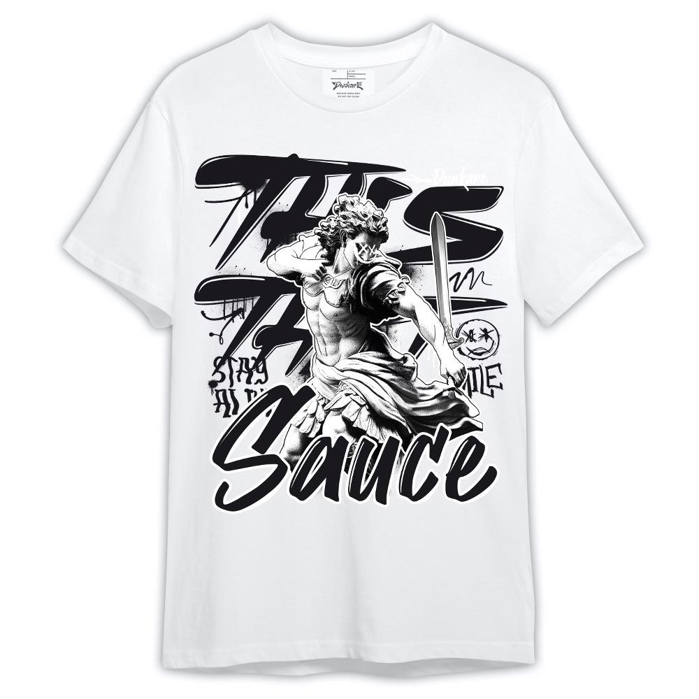 Shirt To Match White Thunder 4s - This That Sauce Shirt Outfit