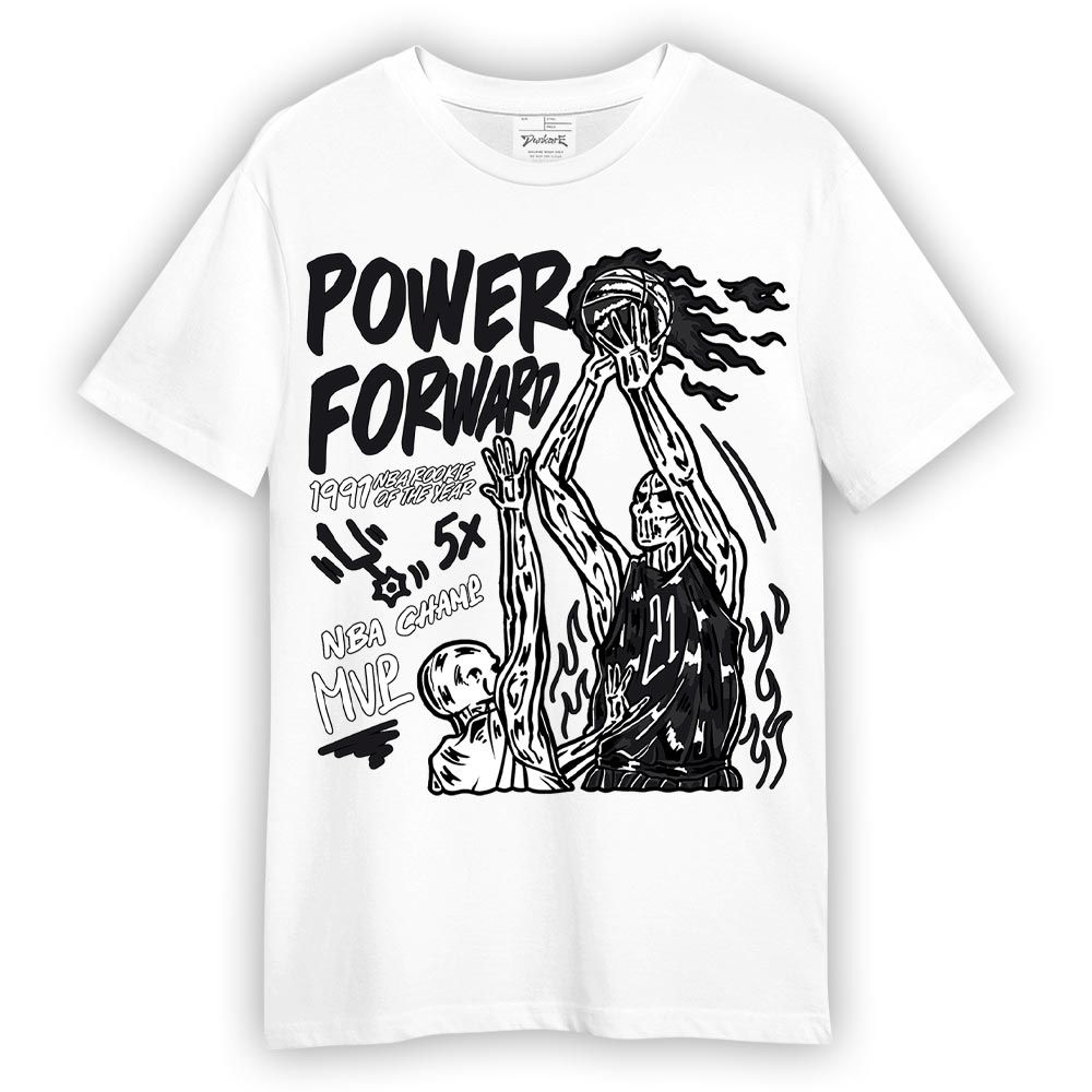 Shirt To Match White Thunder 4s - Power Shot Skeleton Shirt Unisex