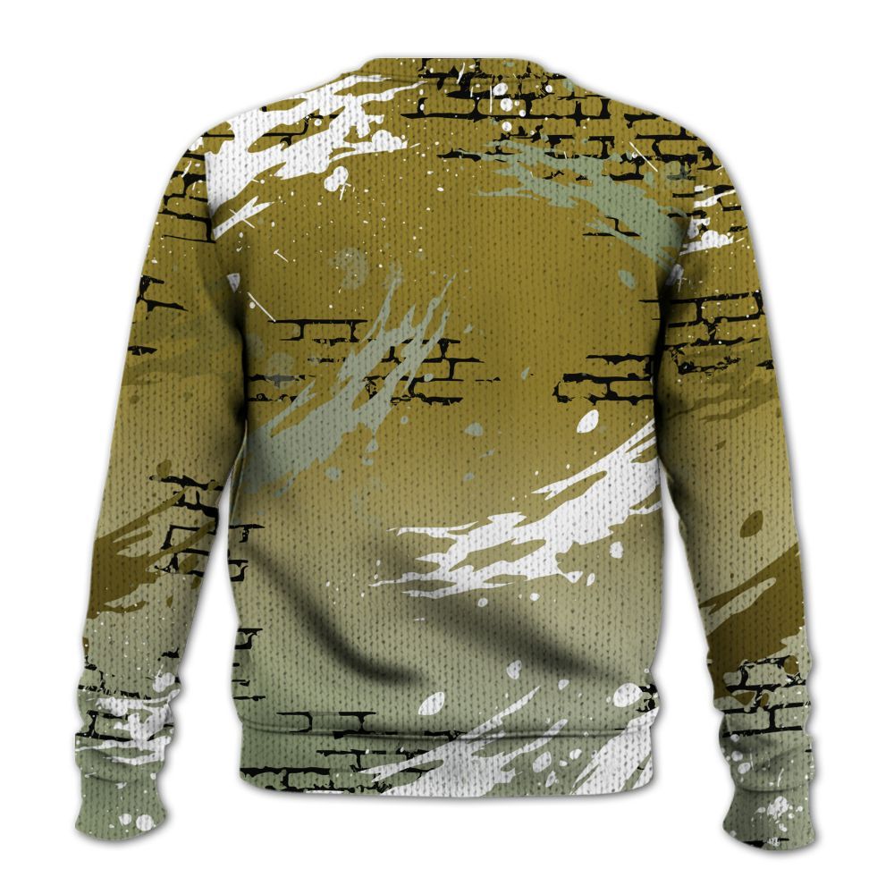 Knitted Sweater To Match Air Flightposite Metallic Gold - Values Of Loyalty Drip