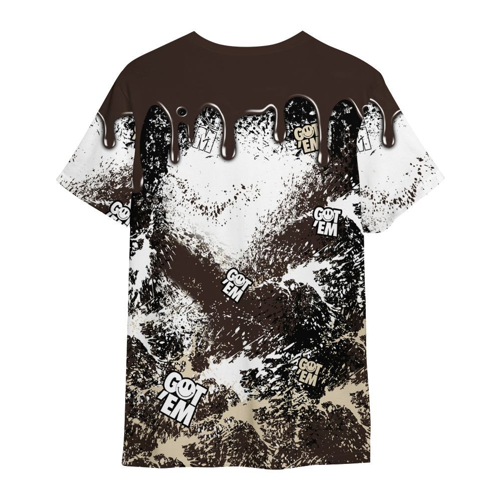 Shirt To Match 2025 Retro Earth 5s - Dripping 23 Drip All Over Print