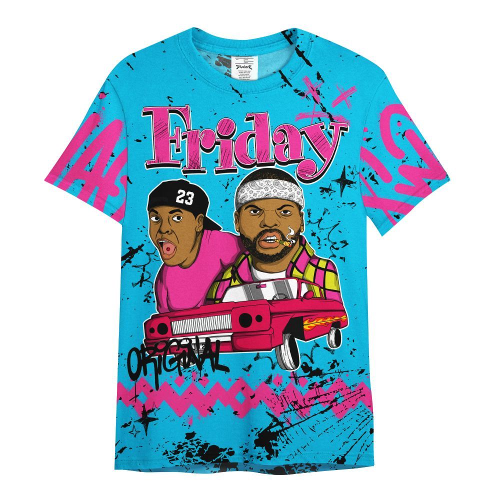 Shirt To Match Tokyo Nights Stewie 3s - Friday Sneaker Crayon All Over Print