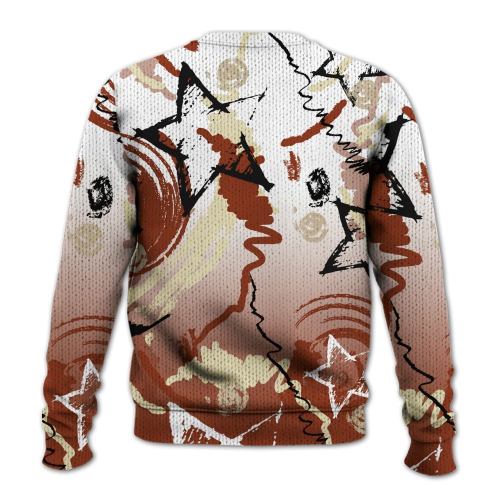 Knitted Sweater To Match Retro Eastside Golf 12s - Grind Shine Later Drip