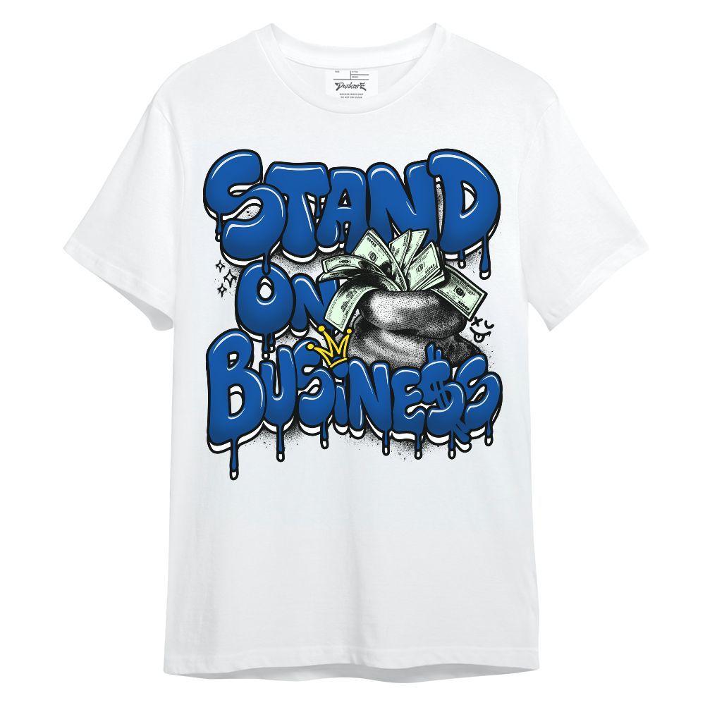 Shirt To Match Racer Blue 5s - Stand Business Unisex Shirt