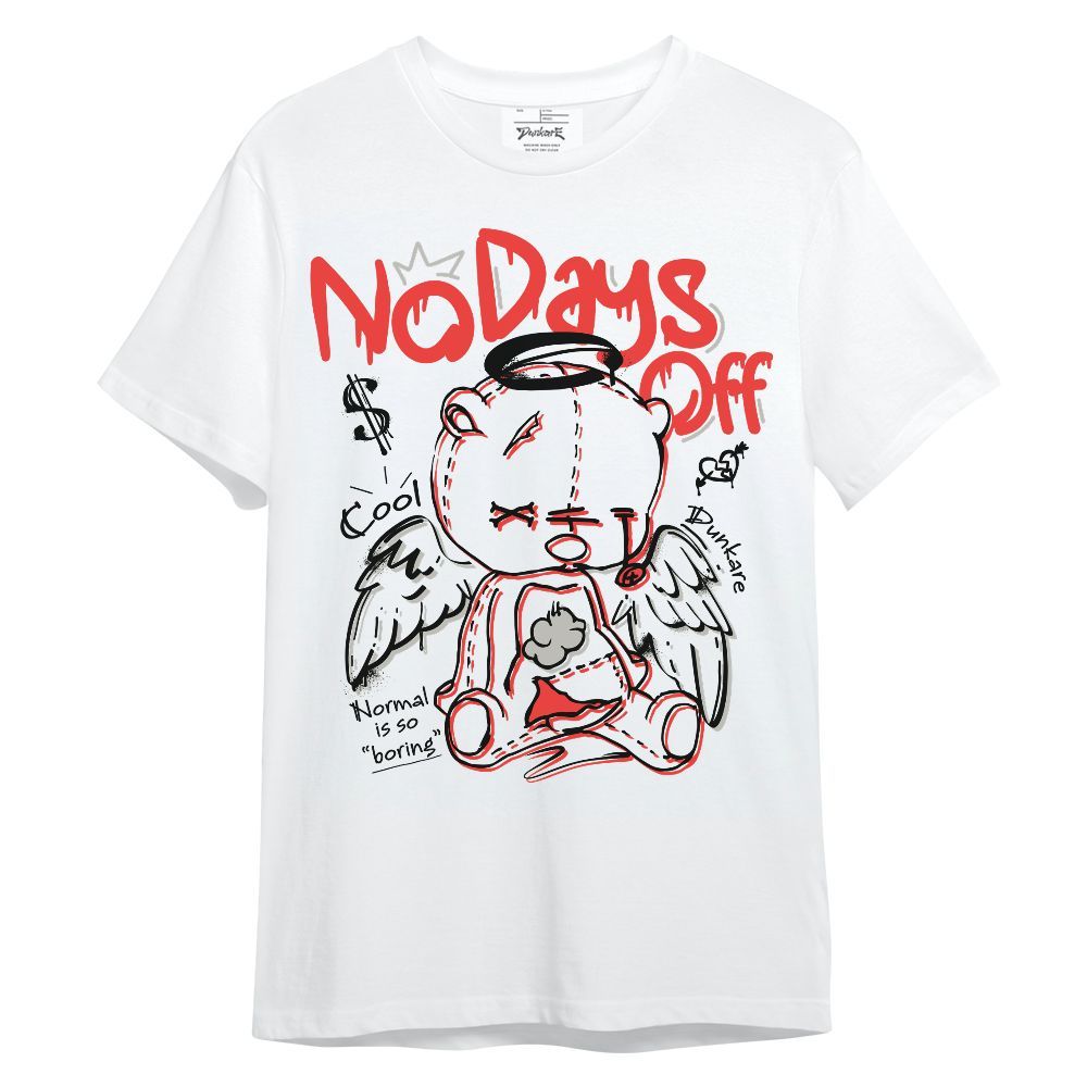 Shirt To Match Vomero 5 Bright Crimson - No Days Off Unisex Shirt