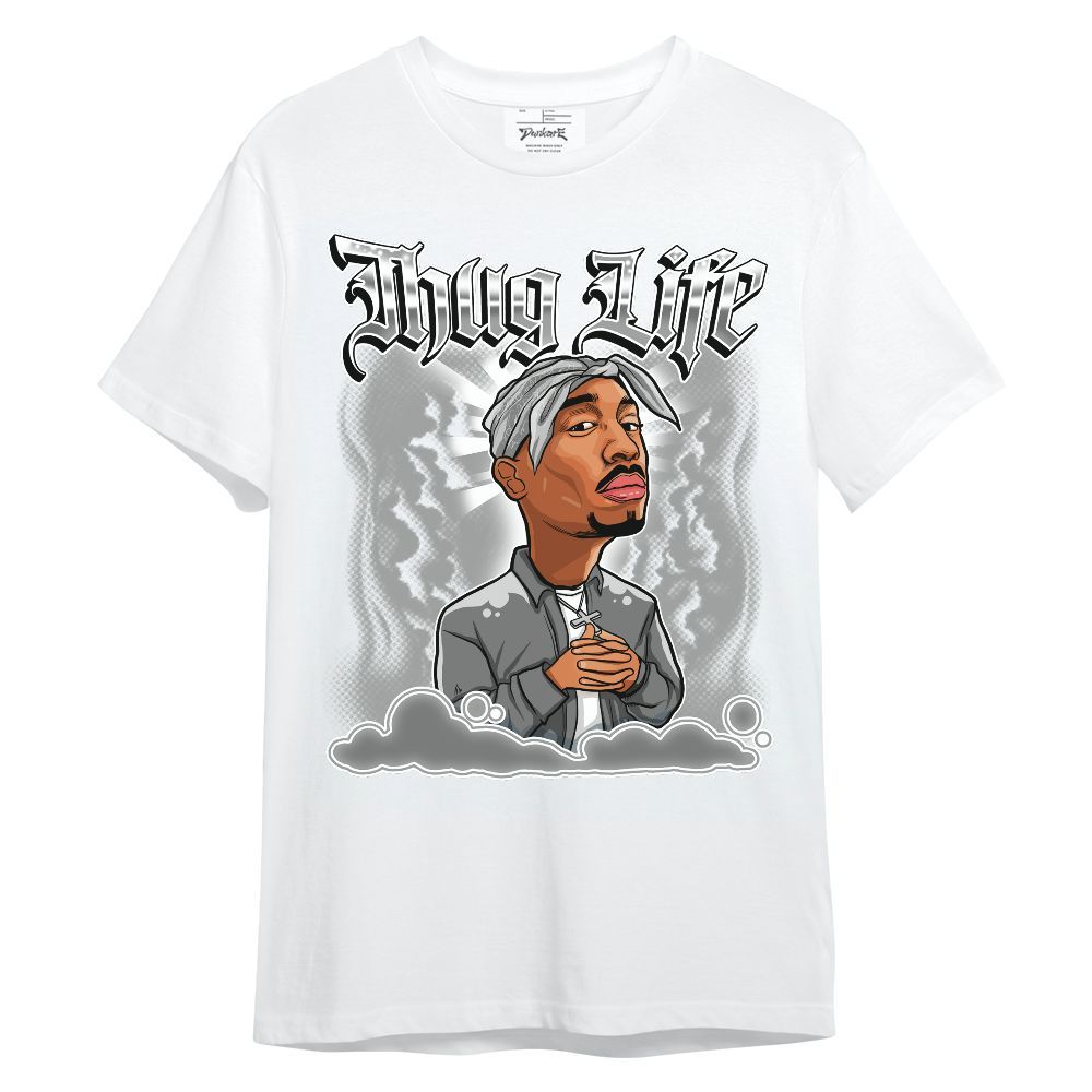 Dunkare Black Wolf Grey 12s Shirt - Like Thug Rapper Shirt Graphic Unisex Shirt