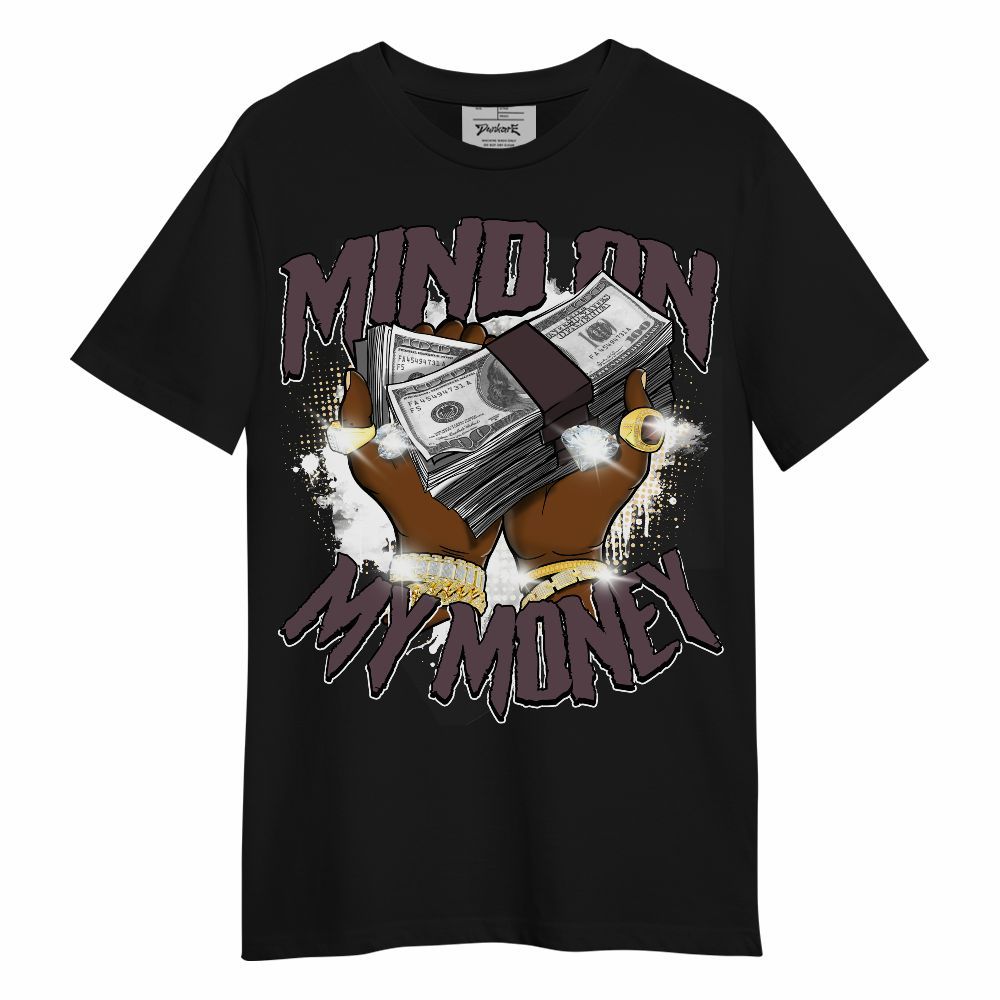 Shirt To Match AMM Black 3s - Mind On My Money Graphic Unisex Shirt
