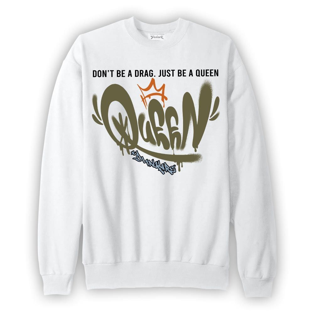 Sweatshirt To match Olive 5s Sweatshirt - Queen Graffiti Graphic