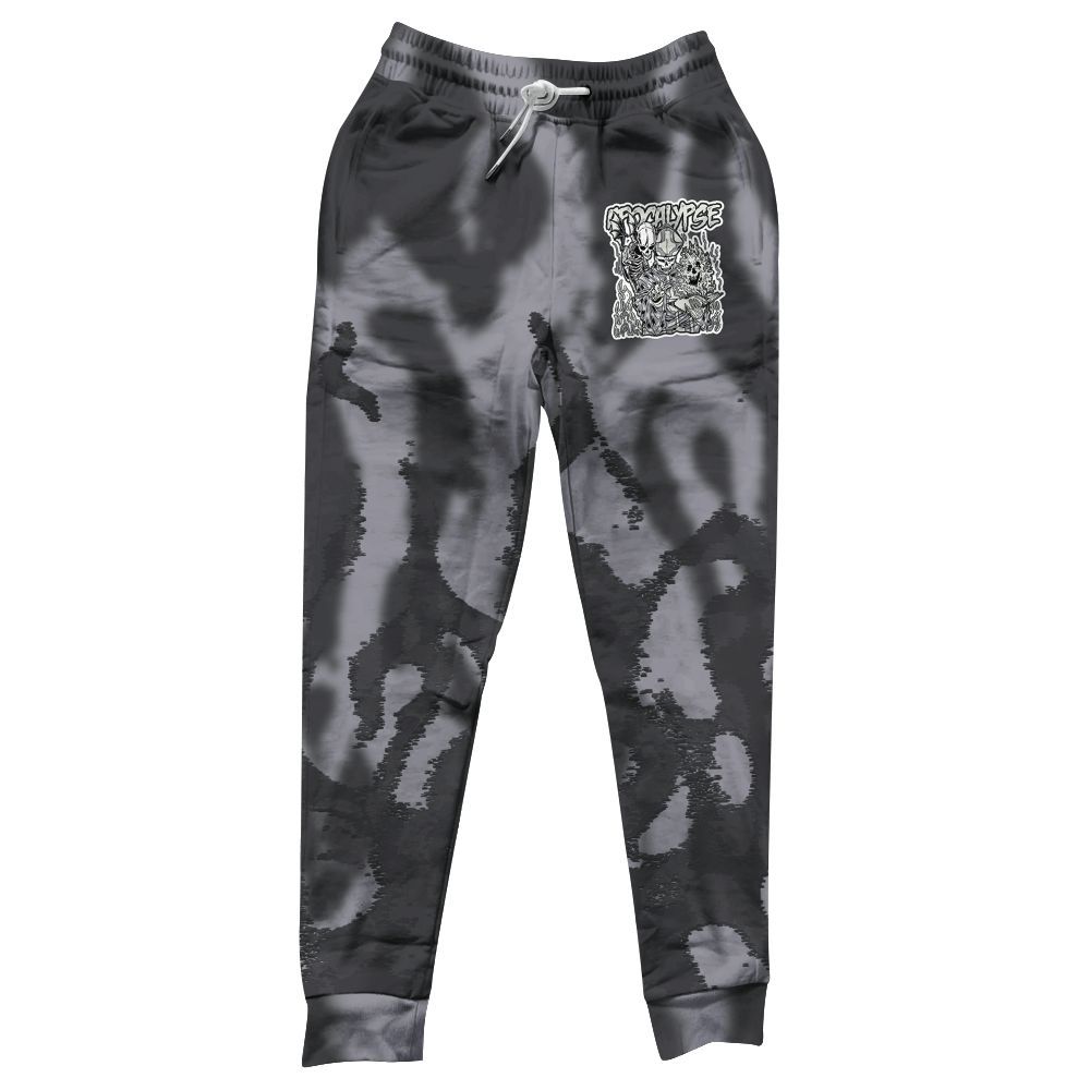 Sweatpant To Match Fear 4s - Apocalypse Skeleton Burn All Over Print