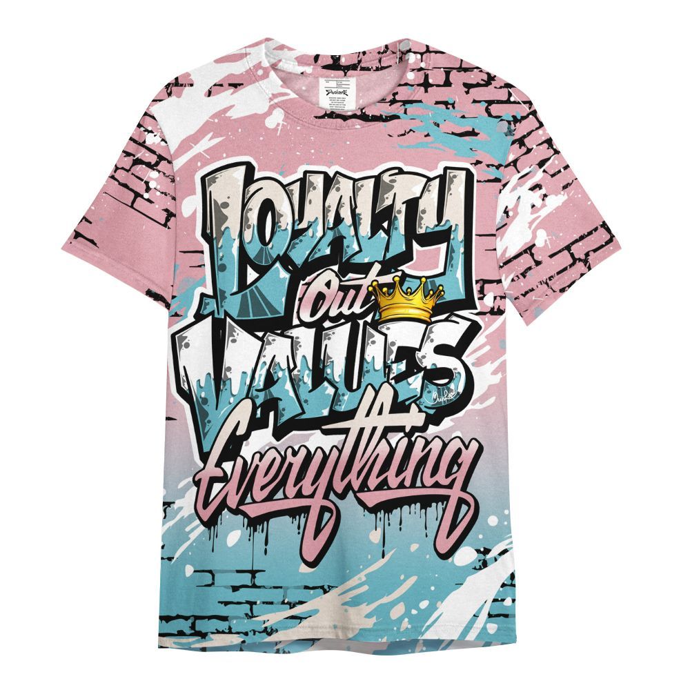 Shirt To Match Doernbecher 6s - Values Of Loyalty Drip All Over Print