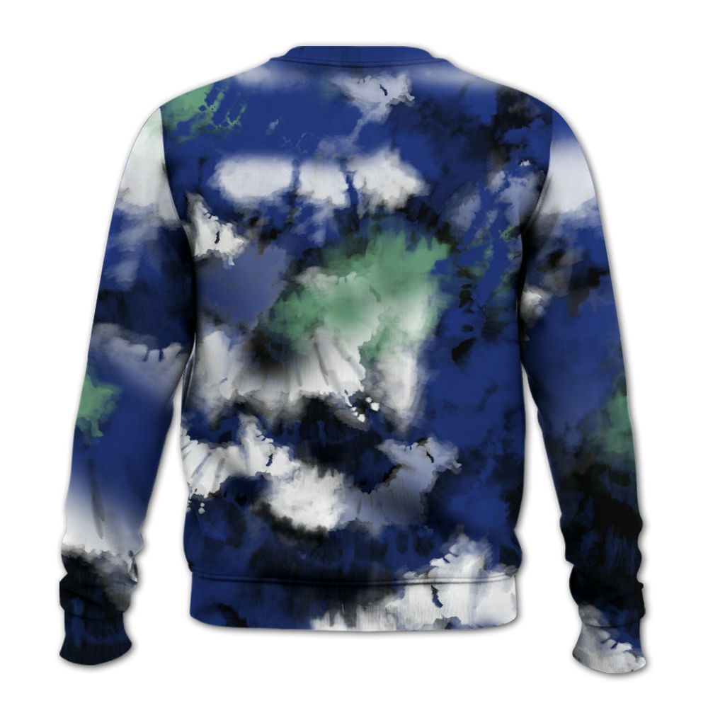Sweatshirt To Match Dunk Low Tennis Classic - SNEAKER Girl Money Drip Tie Dye All Over Print