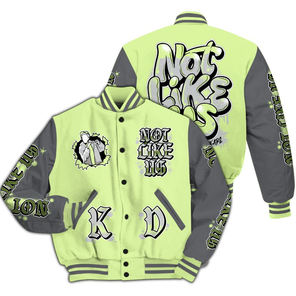 Varsity Jacket To Match Smoke Grey Volt TR 1s - None Like Us Graphic All Over Print