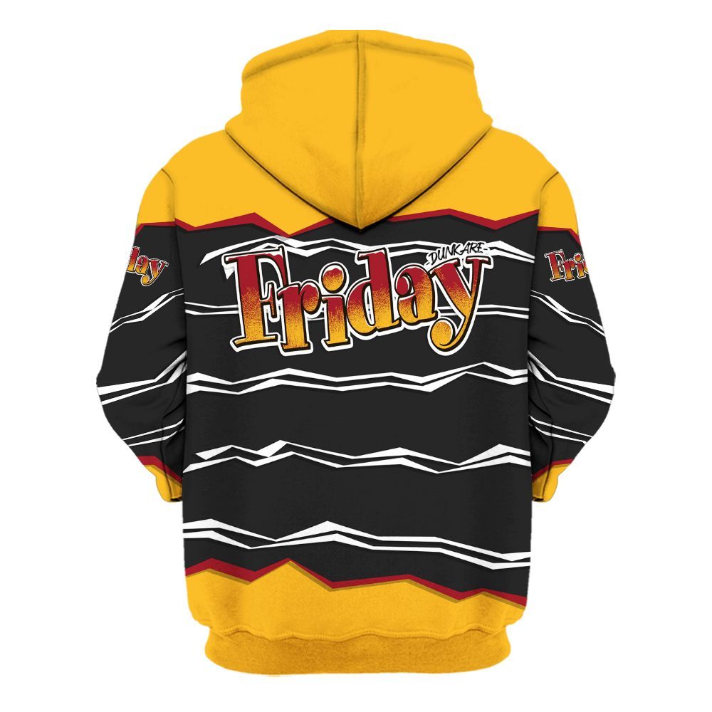 Hoodie To Match White Taxi 12s Shirt, Friday Movie 90s TV All Over Print