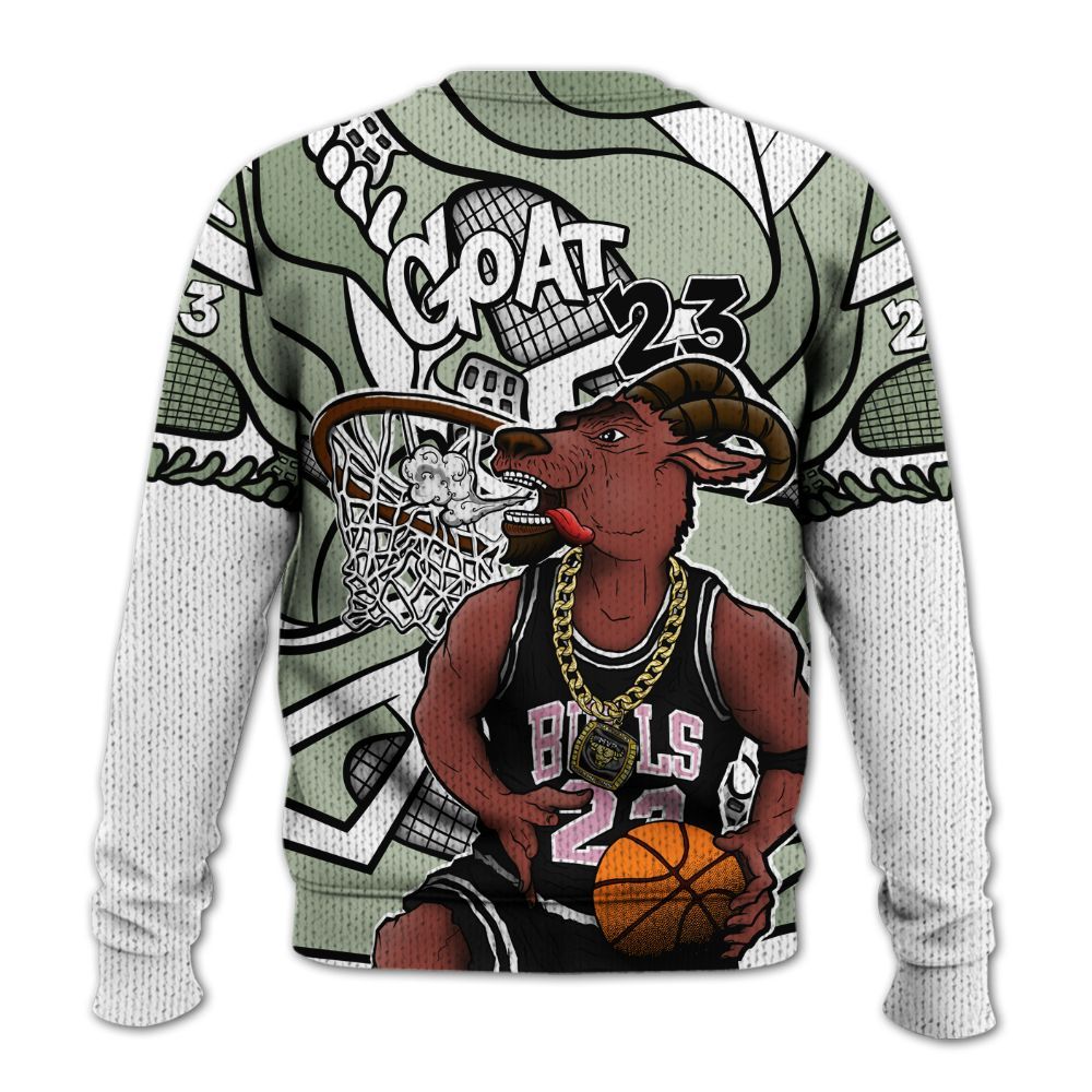 Sweater To Match Seafoam Sail 4s - Number 23 Style 4s Graphic
