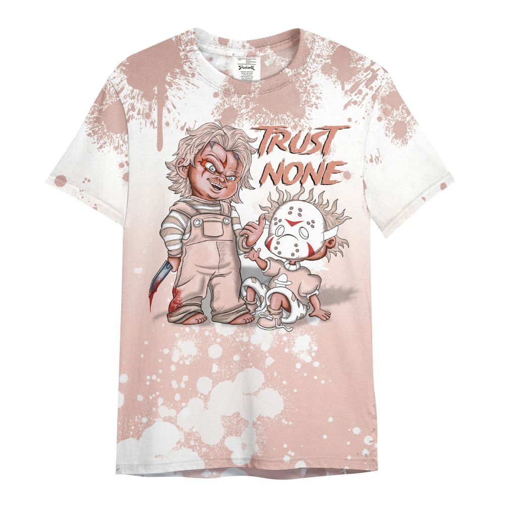 Shirt To Match Low Legend Pink 11s - Trust No One Scary All Over Print