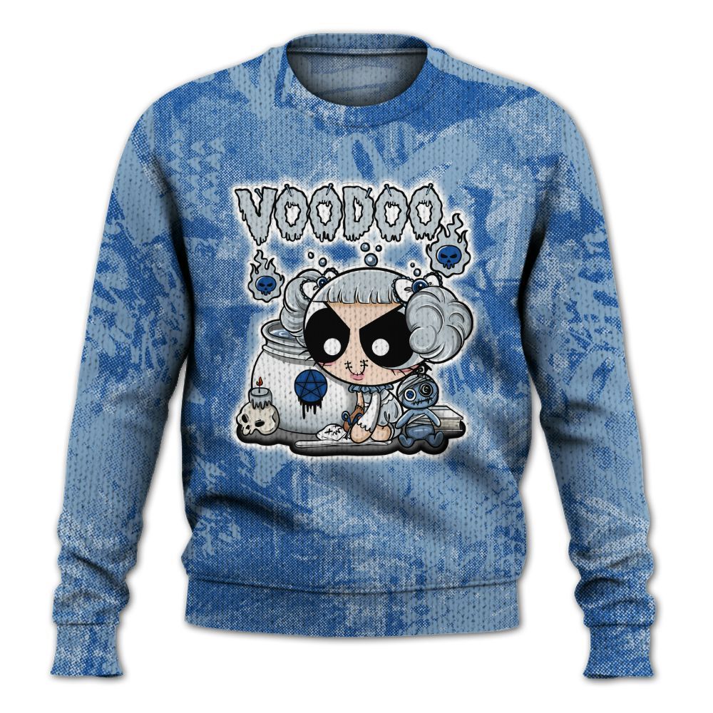 Knitted Sweater To Match Low Space Jam 11s - Voodooz Heart Grunge