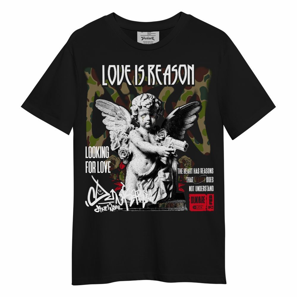 Shirt To Match Air Max 90 Duck Camo Red - Love Is Reason Unisex Shirt