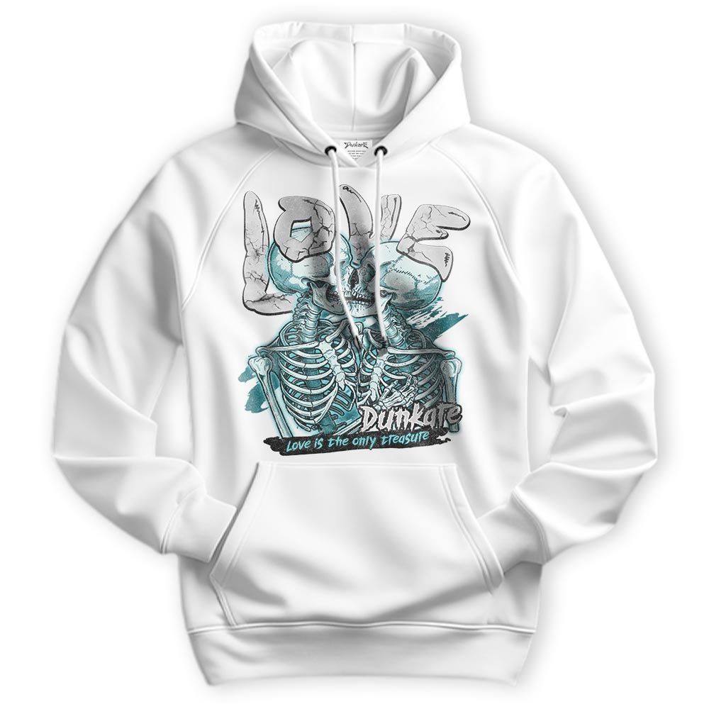 Sweatshirt To Match Oxidized Green 4s Hoodie - Skull Love Hoodie Unisex