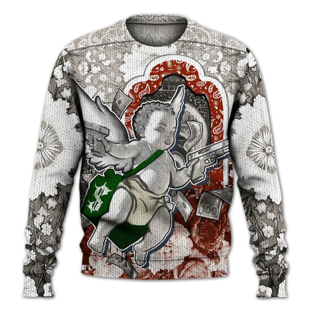 Knitted Sweater To Match El Grito 5s - Angel Money Bag