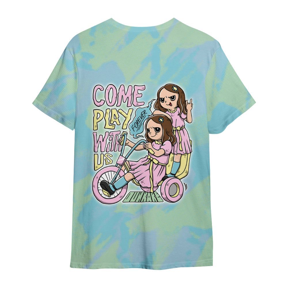 Shirt To Match SB Dunk Low Visty - Come Hangout Halloween Abstract Halftone All Over Print