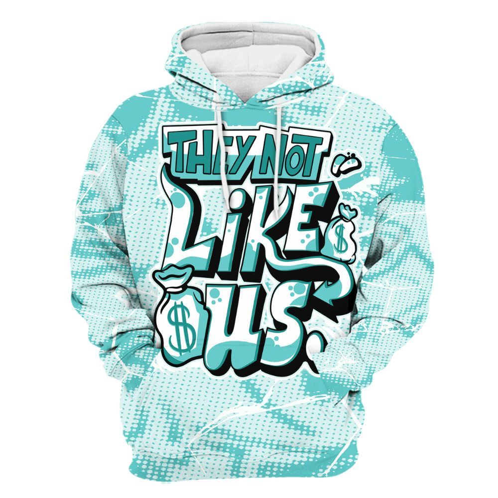 Hoodie To Match KD 4 Easter Mint Candy - Dislike Us Crack All Over Print