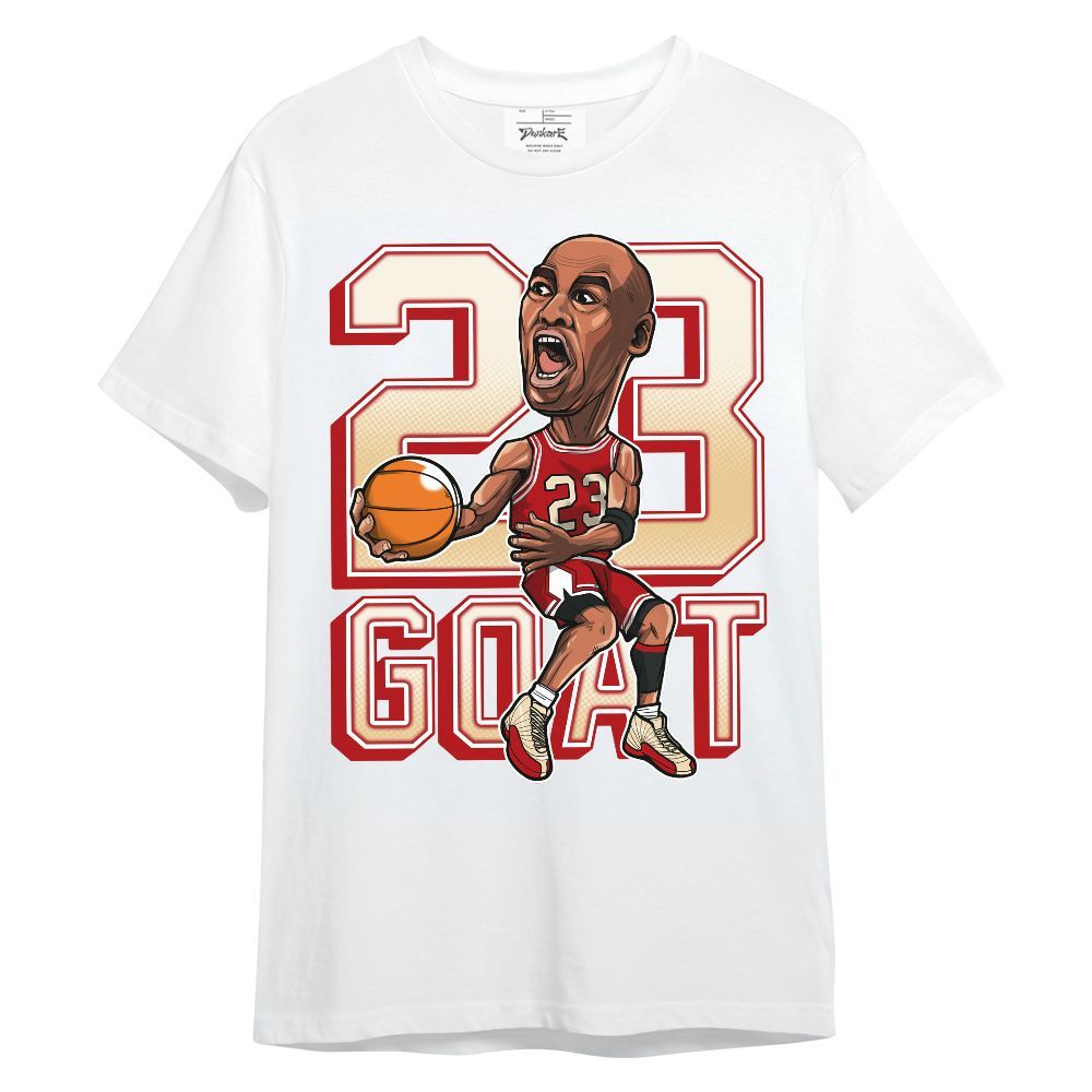 Shirt To Match Dunk Low Strawberry Waffle - Legend G.O.A.T Basketball Shirt Graphic Unisex Shirt
