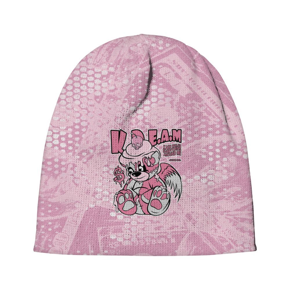 Beanie Hat To Match Orchid 4s - Loot Bear Graphic