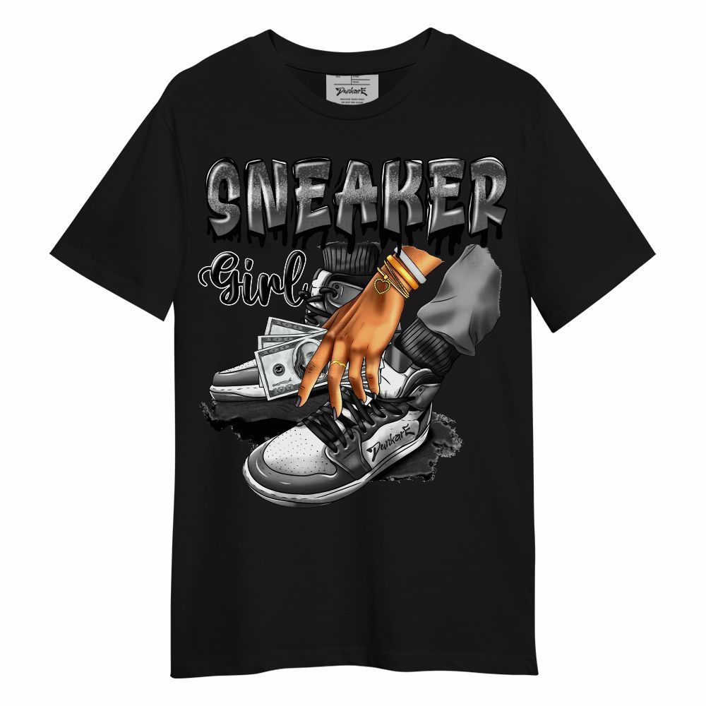Shirt To Match Retro Stealth 12s - SNEAKER Girl Money Drip Unisex Shirt