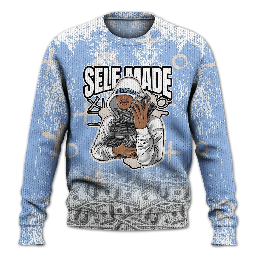 Knitted Sweater To Match Air Max 1 Royal Pulse - Selfmade Unique Grunge