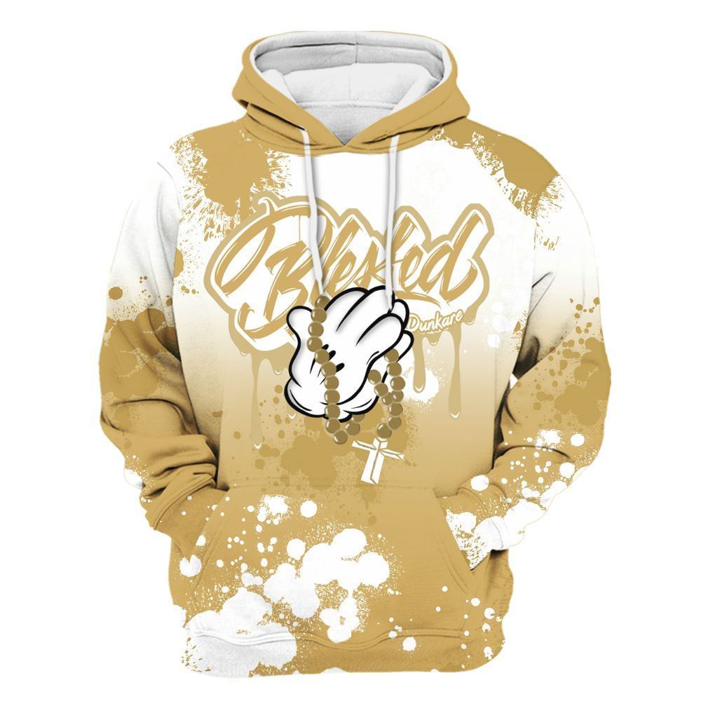 Hoodie To Match Craft Paris 6s - God Blessed Dripping All Over Print