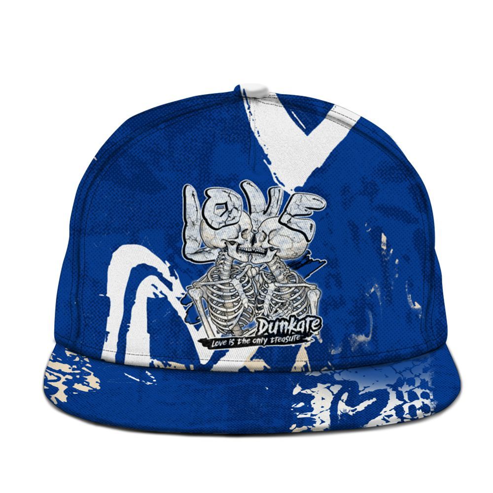 Snapback To Match Low Game Royal 1s - Skull Love Graphic