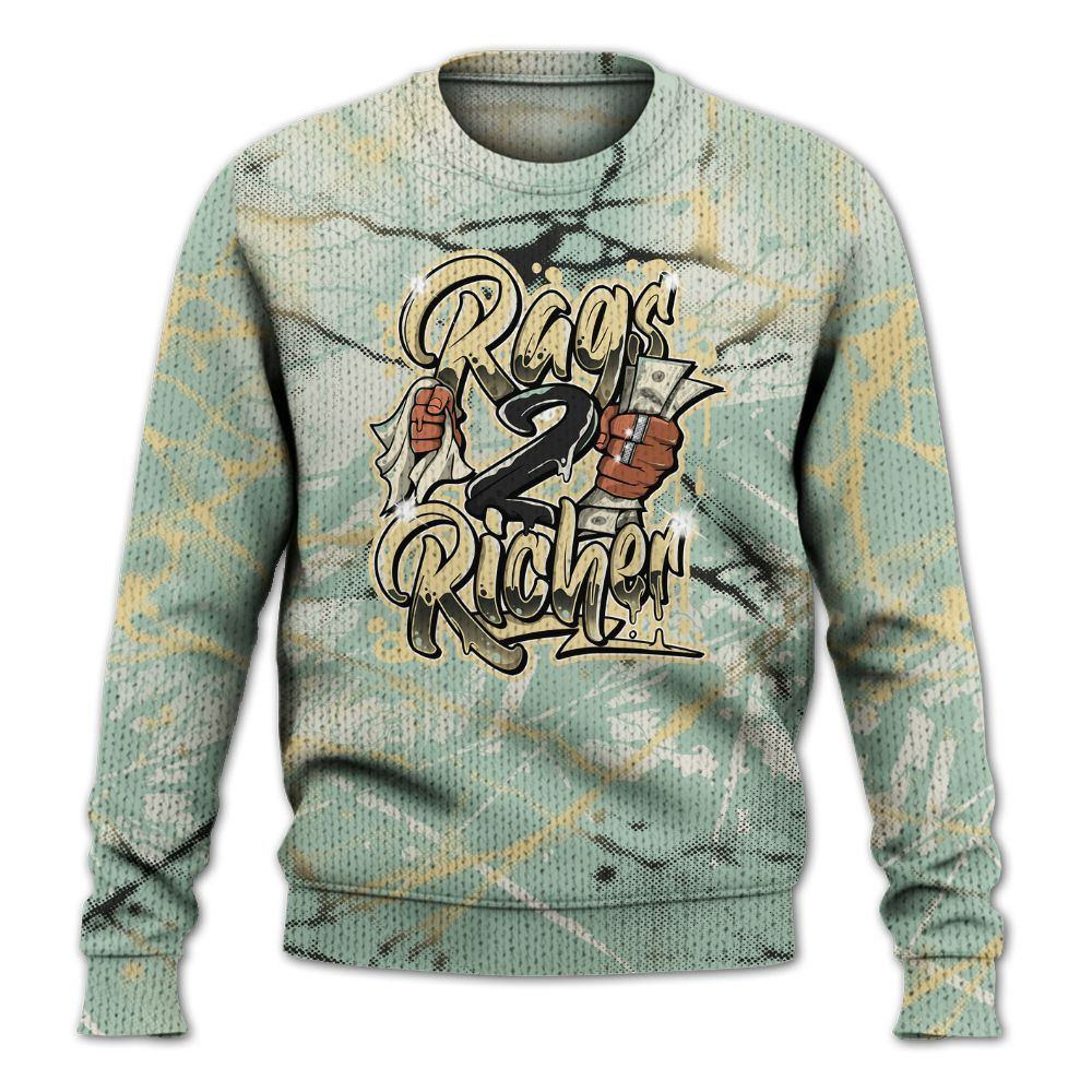 Knitted Sweater To Match Joins Year Of The Snake 5s - Rag 2 Rich Graphic