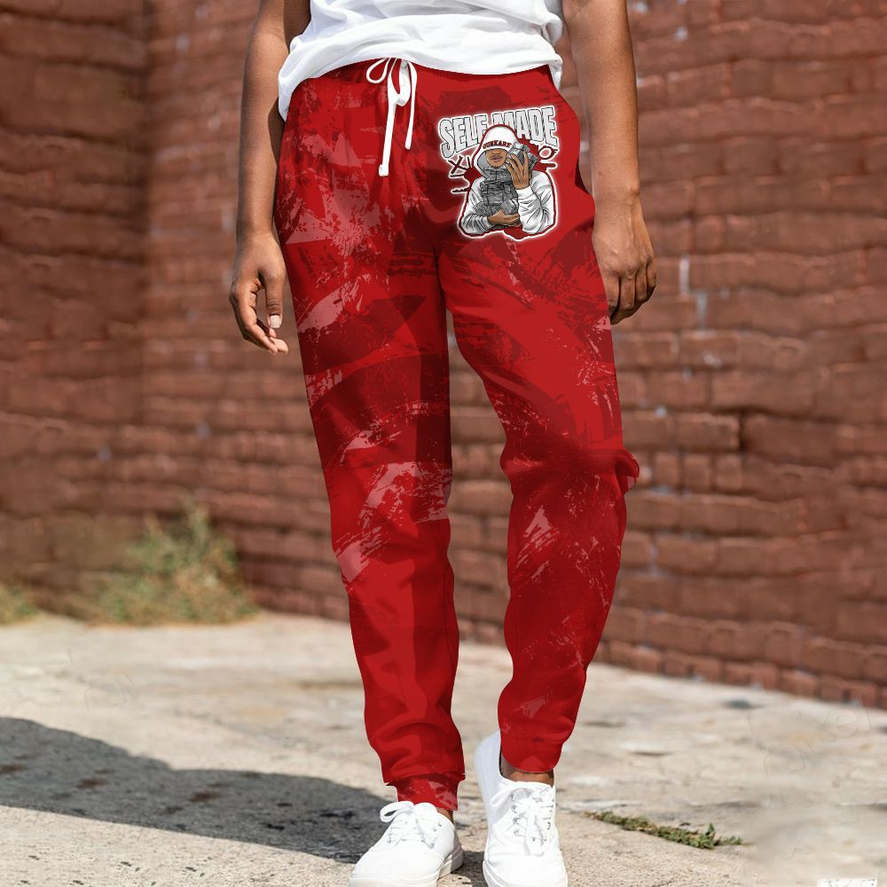 Sweatpant To Match Red Taxi 12s - Selfmade Unique All Over Print