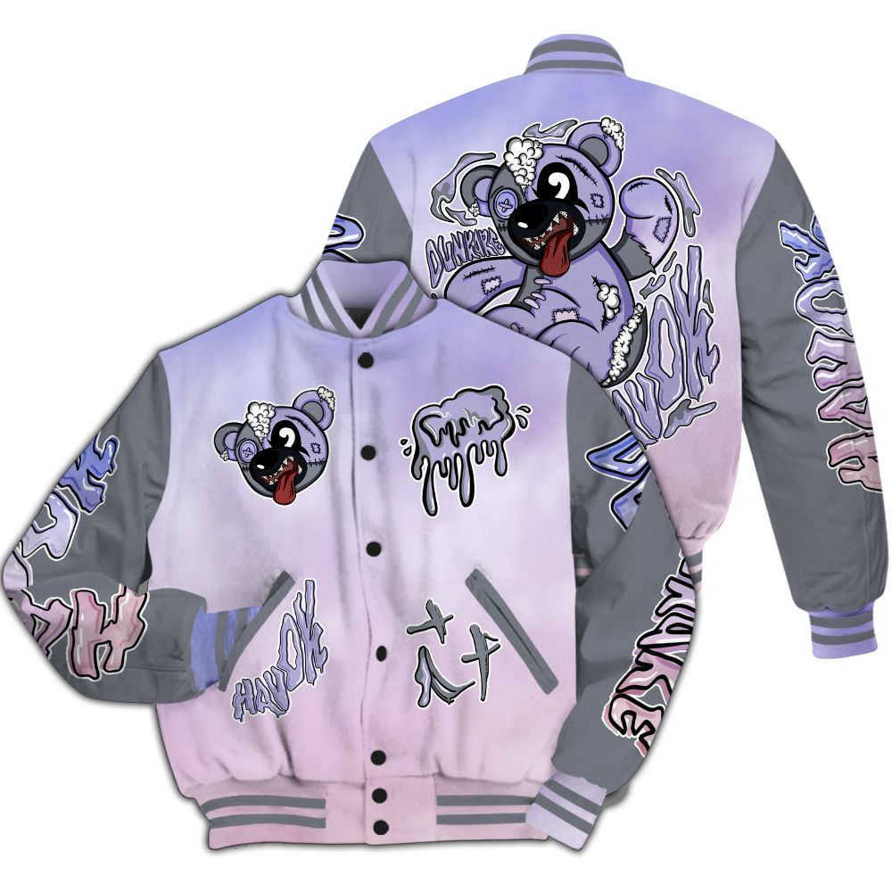 Varsity Jacket To Match Zen Master 4s - Havok Bear All Over Print