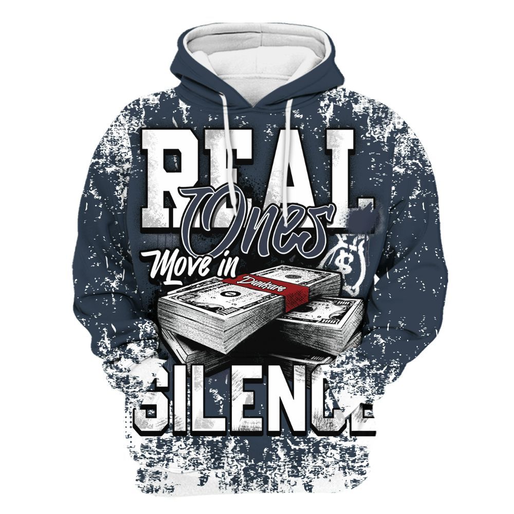 Hoodie To Match Retro Olympic 6s - Move In Silence Money Street Retro All Over Print