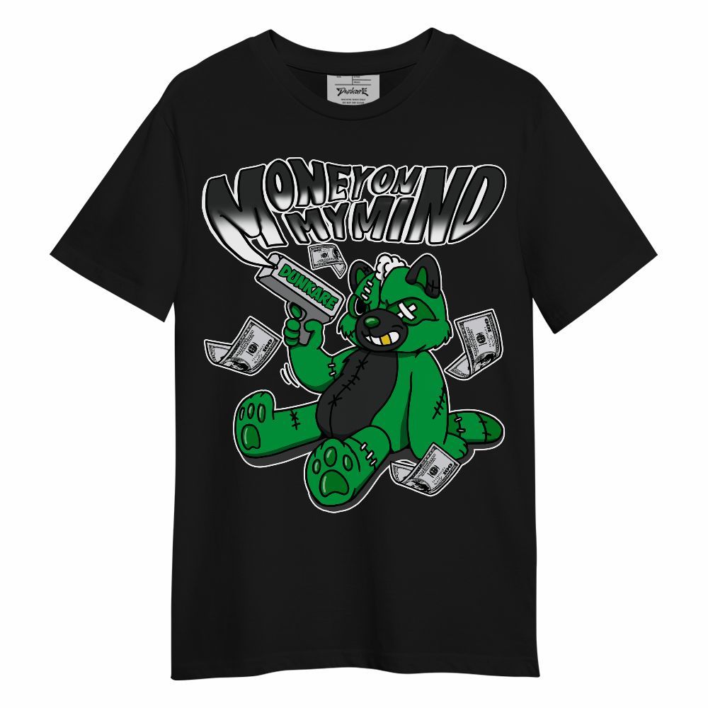 Shirt To Match Low Lucky Green 1s - Money On My Mind Raccoon Unisex Shirt