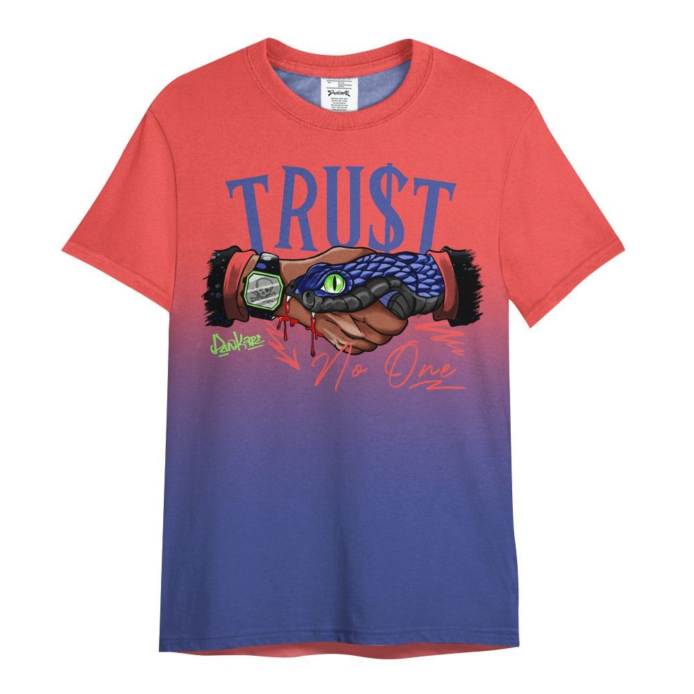 Shirt To Match KD 4 Nerf - Snake Trust No One Drip All Over Print