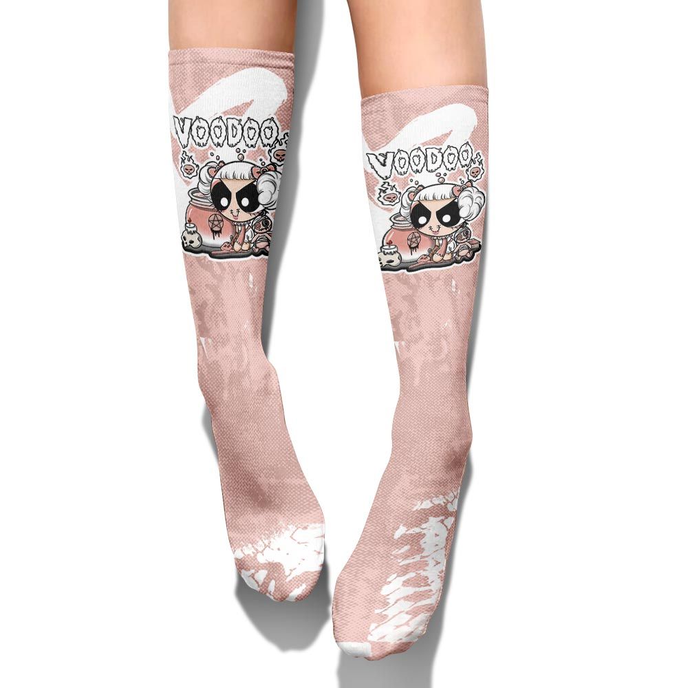 Sock To Match Low Legend Pink 11s - Voodooz