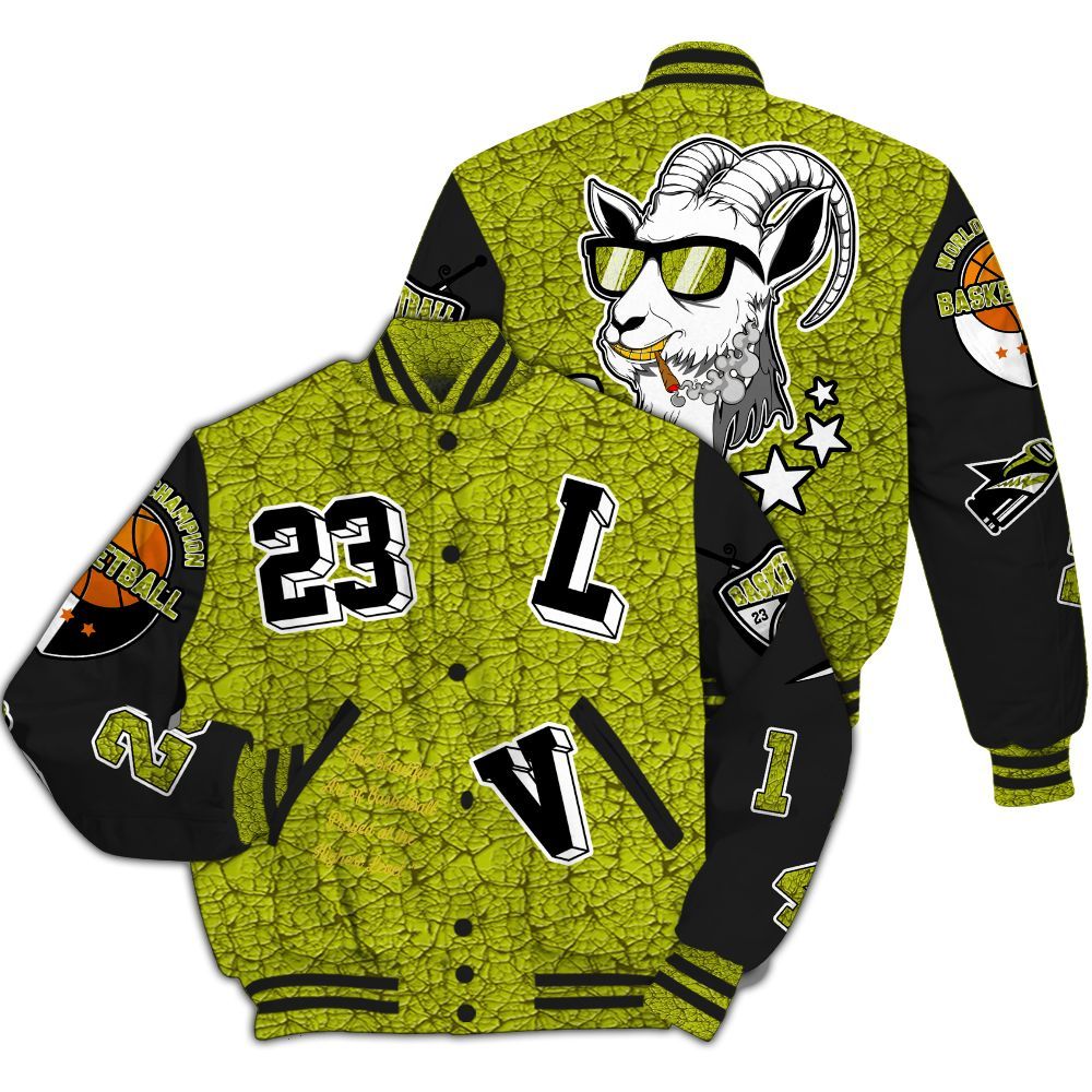 Varsity Jacket To Match Dunk Low QS Halloween Skull - The GOAT Got Em Streetwear All Over Print