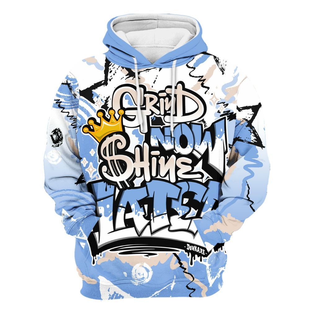 Hoodie To Match Air Max 1 Royal Pulse - Grind Shine Later Drip All Over Print
