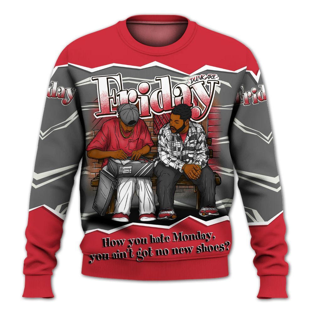 Sweatshirt To Match Bunny 2025 8s - Friday Movie 90s TV All Over Print