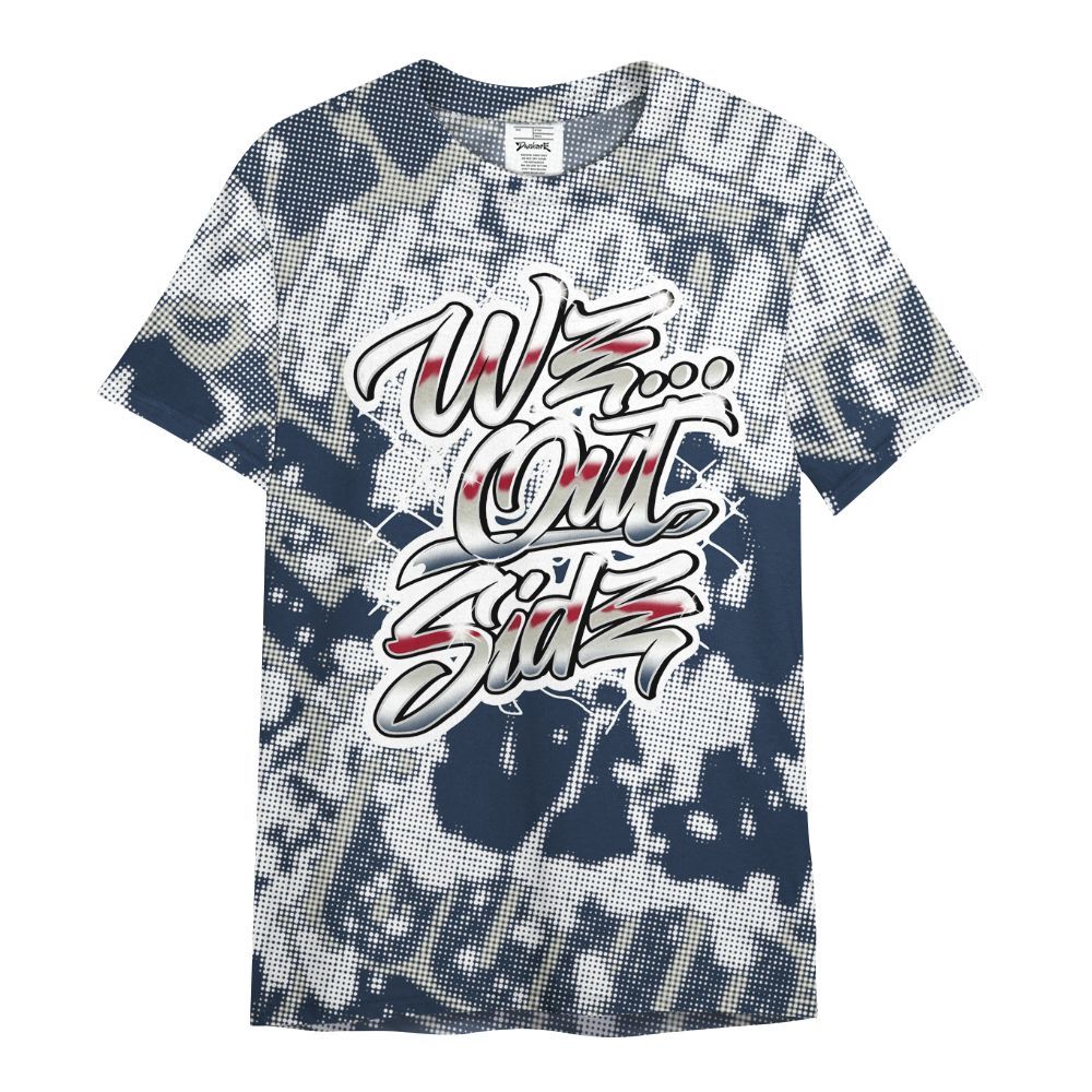 Shirt To Match Navy Blue 2024 6s - We OutSider Graphic Street All Over Print