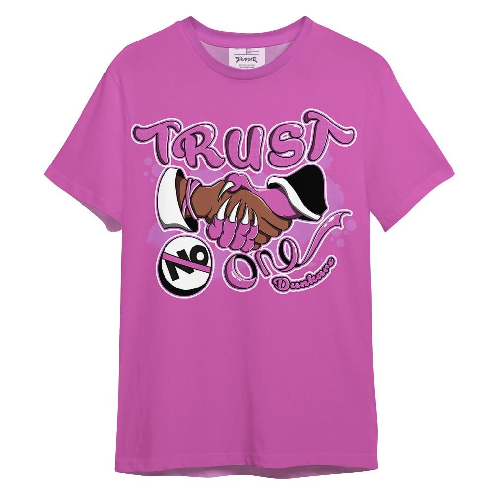 Shirt To Match Hyper Violet 4s - Devil Trust No One Shirt 3D Graphic Outfit 0705 LGH