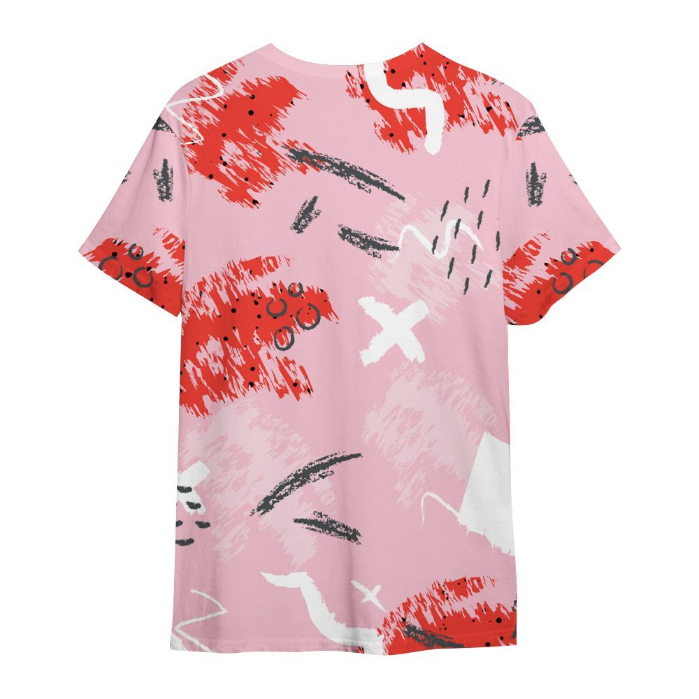 Shirt To Match Retro Awake Arctic Pink - Hustle Grind Pray All Over Print