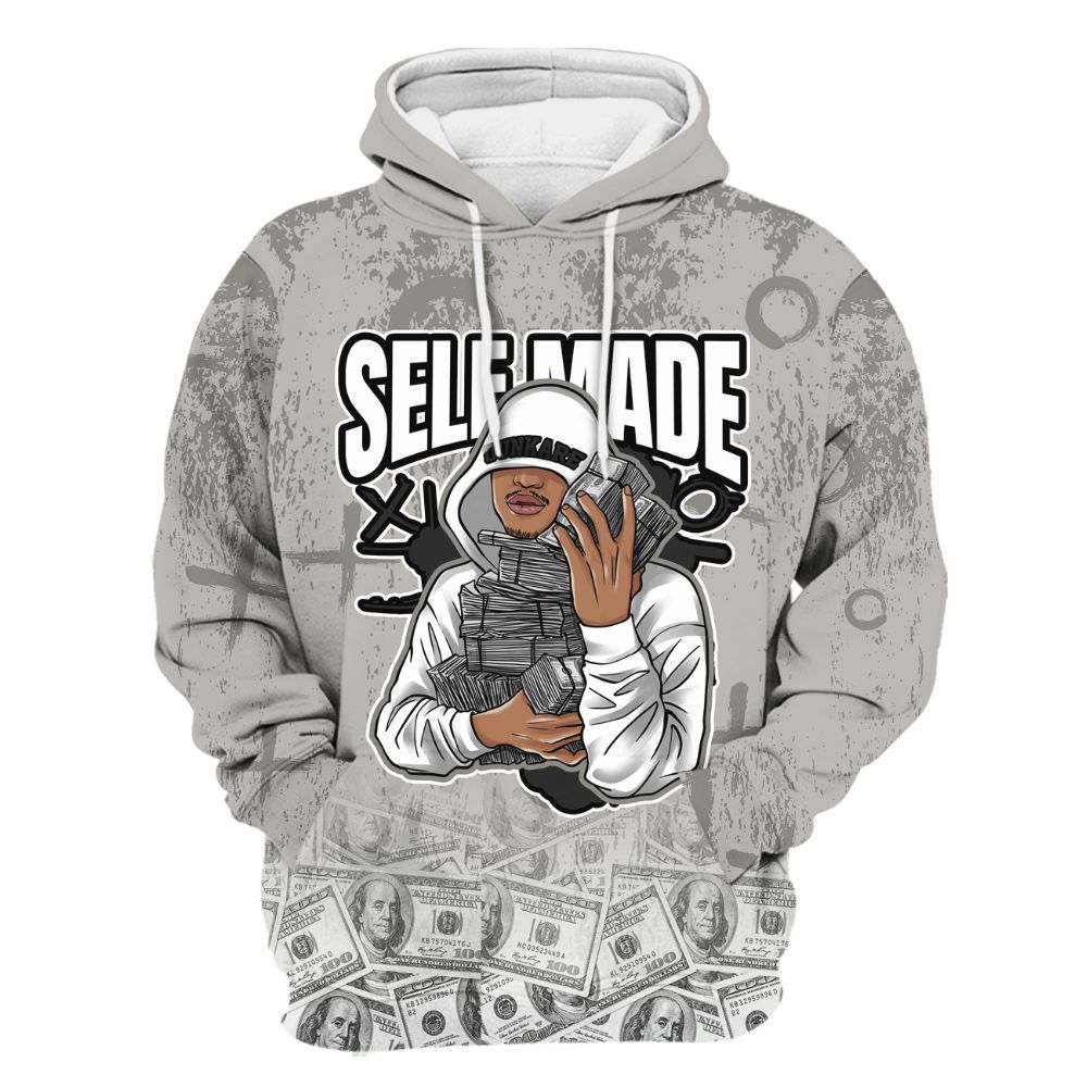 Hoodie To Match Low OG Phantom 1s - Selfmade Unique Grunge All Over Print