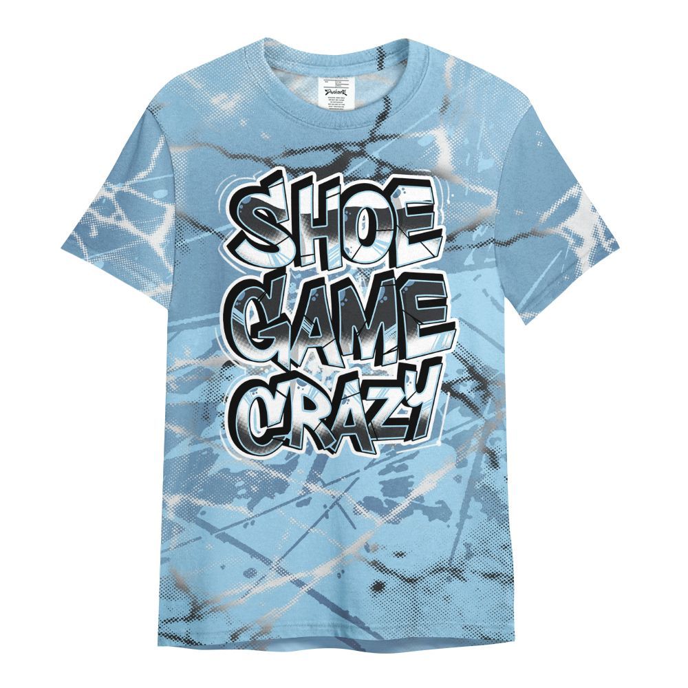 Shirt To Match Legend Blue 11s - Shoe Game Crazy Graphic All Over Print