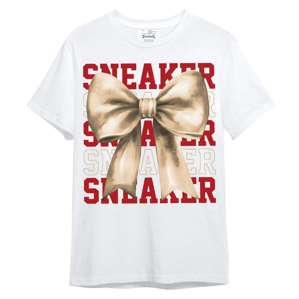 Shirt To Match Dunk Low Strawberry Waffle - Coquette Sneaker Unisex Shirt