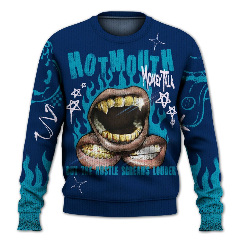 Knitted Sweater To Match Kobe 5 X-Ray - Mouth Burning Street Style